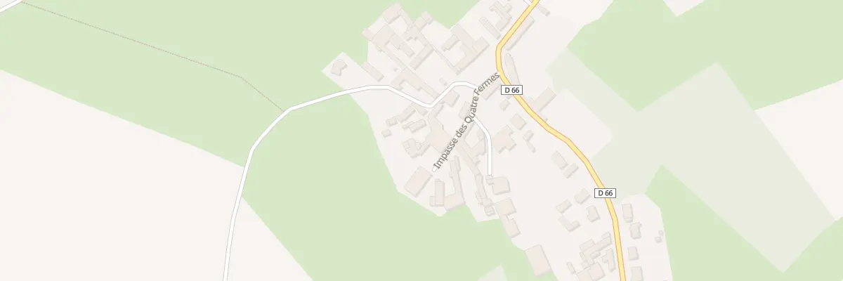 Plan du 3 Rue du Four à Hauteville