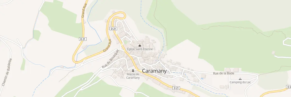 Plan du 3 Rue le Chateau à Caramany