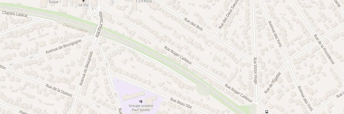 Plan du 24 Rue Roger Cailteux à Noisy-le-Grand