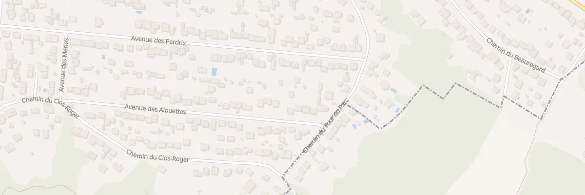Plan du 71B Av des Alouettes à Montfermeil