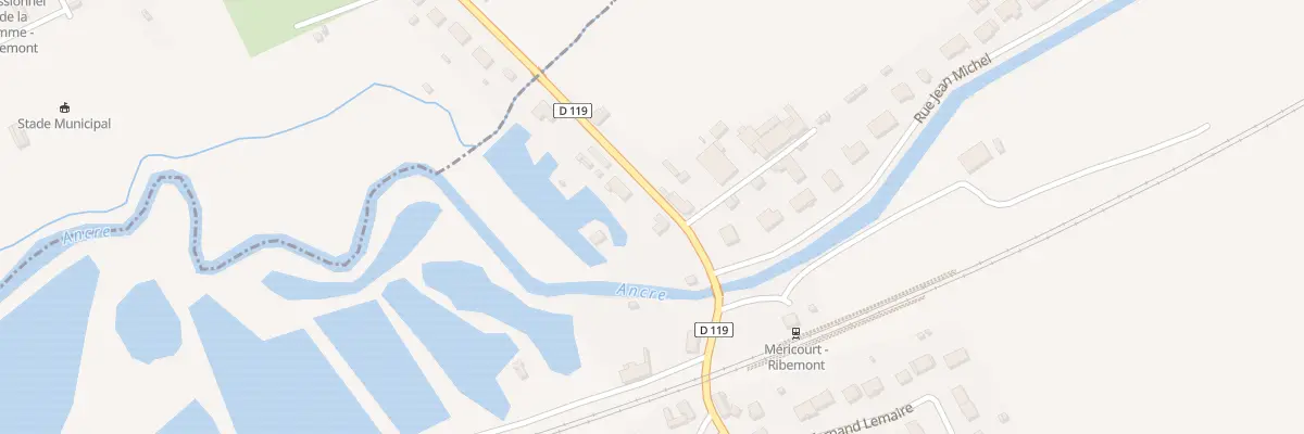 Plan du 37 Rue de la Gare à Méricourt-l’Abbé