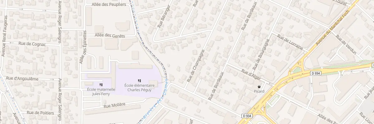 Plan du 24 Rue de Champagne à Chelles