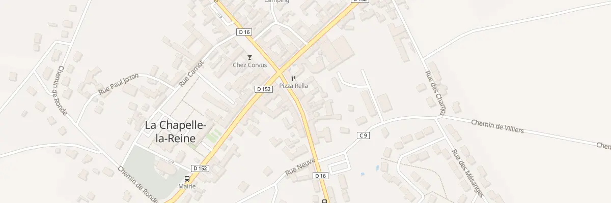 Plan du 6 Rue du Gen de Gaulle à La Chapelle-la-Reine