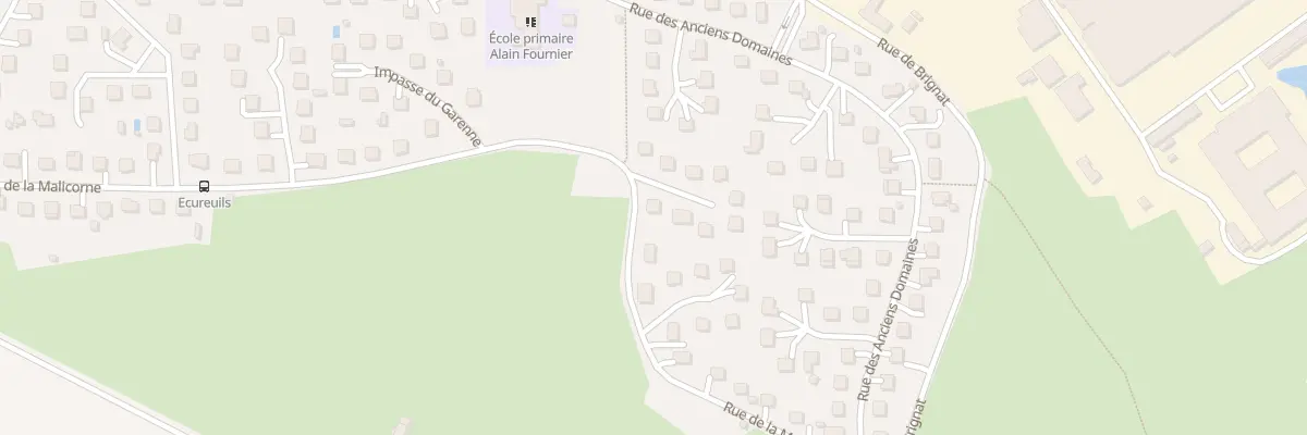 Plan du 33A Rue de la Malicorne à Domérat