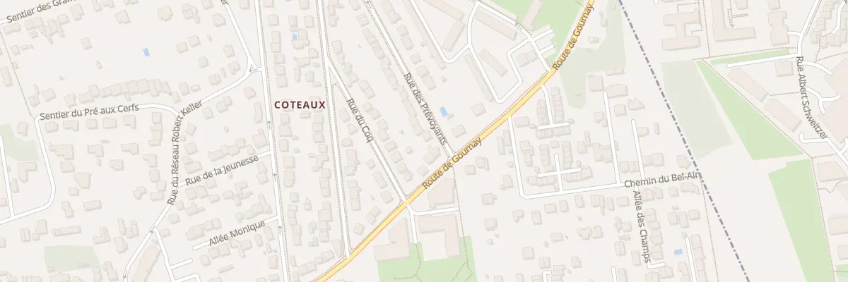 Plan du 3 Rue des Prévoyants à Noisy-le-Grand