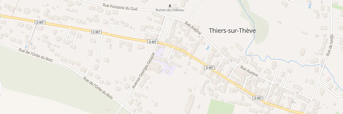Plan du 3 Imp de la Mairie à Thiers-sur-Thève