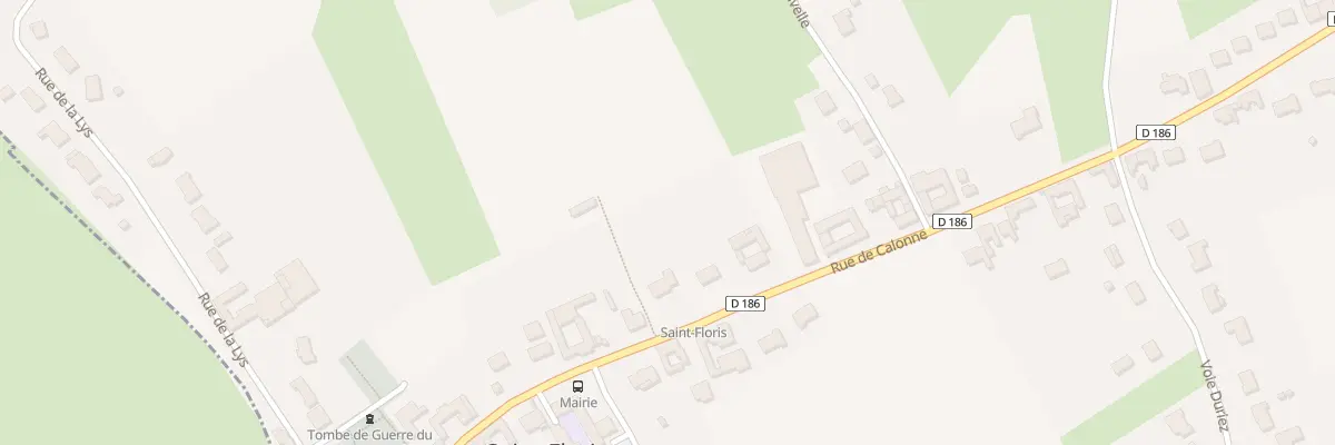 Plan du 275 Rue de Calonne à Saint-Floris