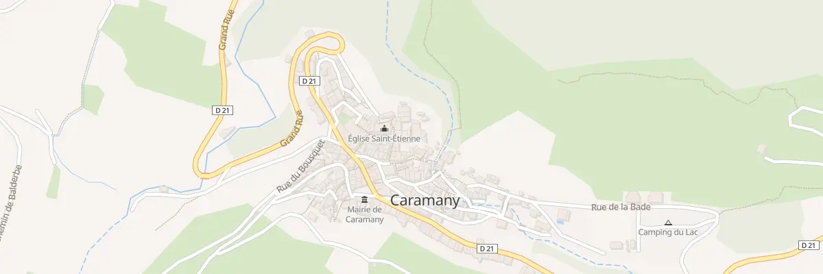Plan du 12 Rue le Chateau à Caramany