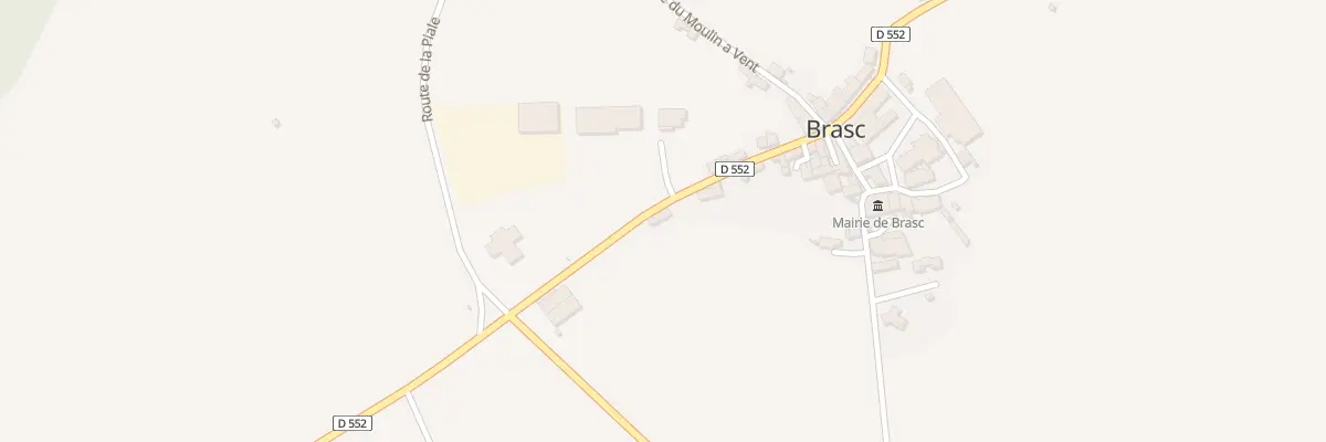 Plan du 5024 Rue de Montclar à Brasc