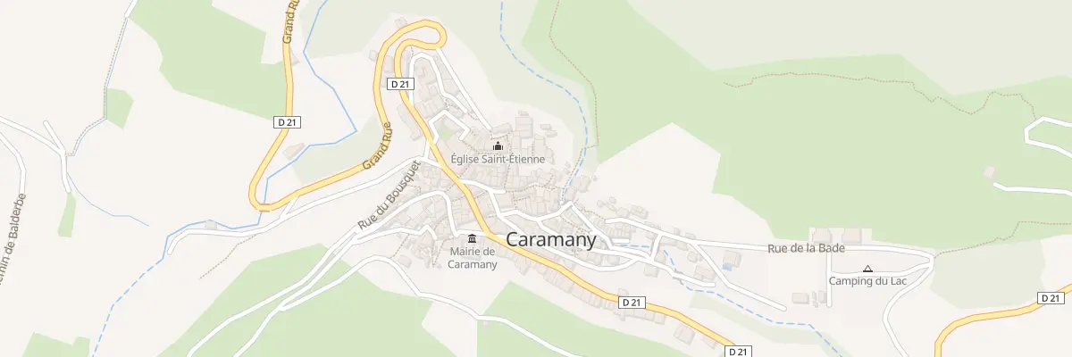 Plan du 8 Pl du Chateau à Caramany