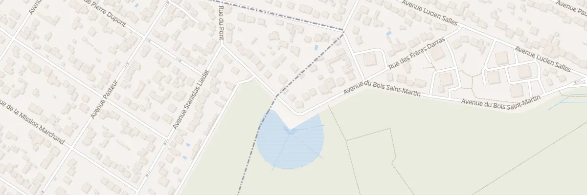 Plan du 62B Av du Bois Saint Martin à Noisy-le-Grand