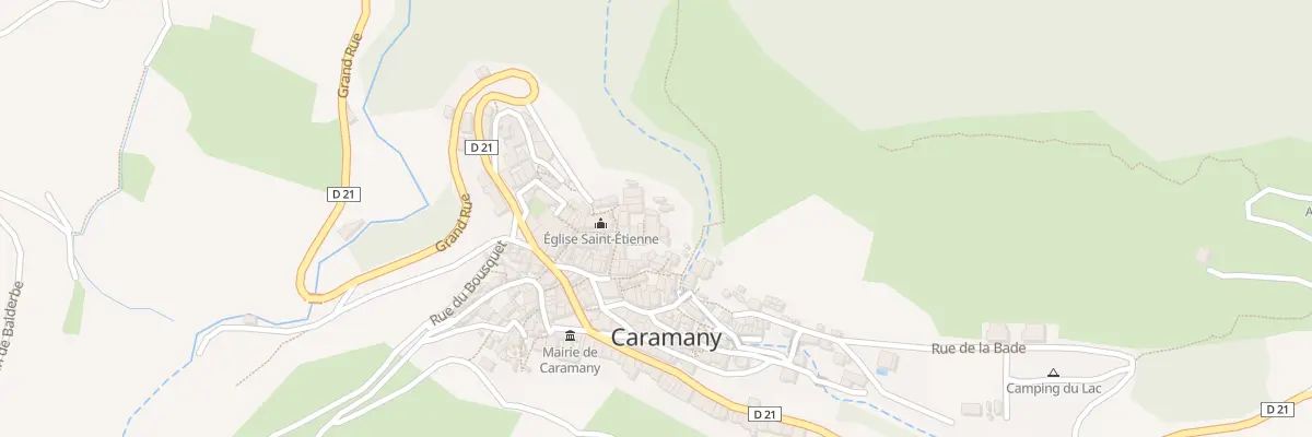 Plan du 5 Rue le Chateau à Caramany