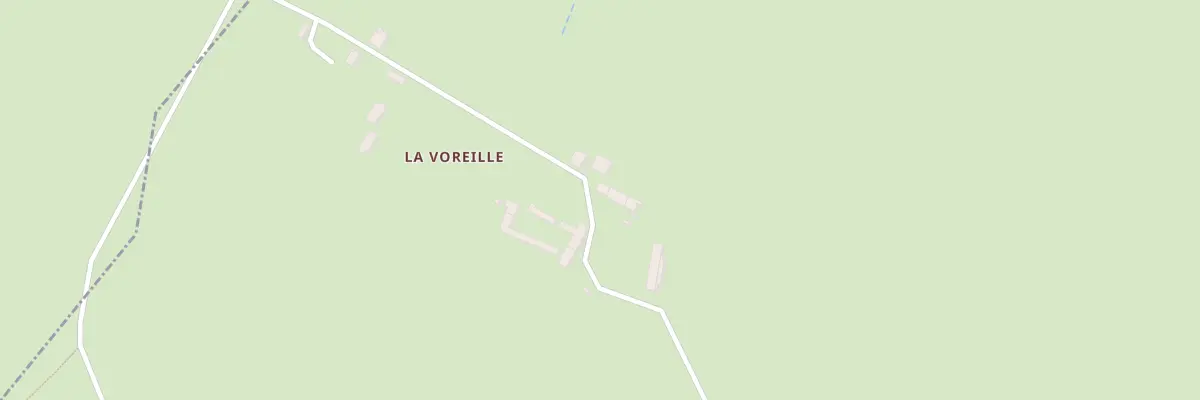 Plan du 17 La Voreille à Mazirat