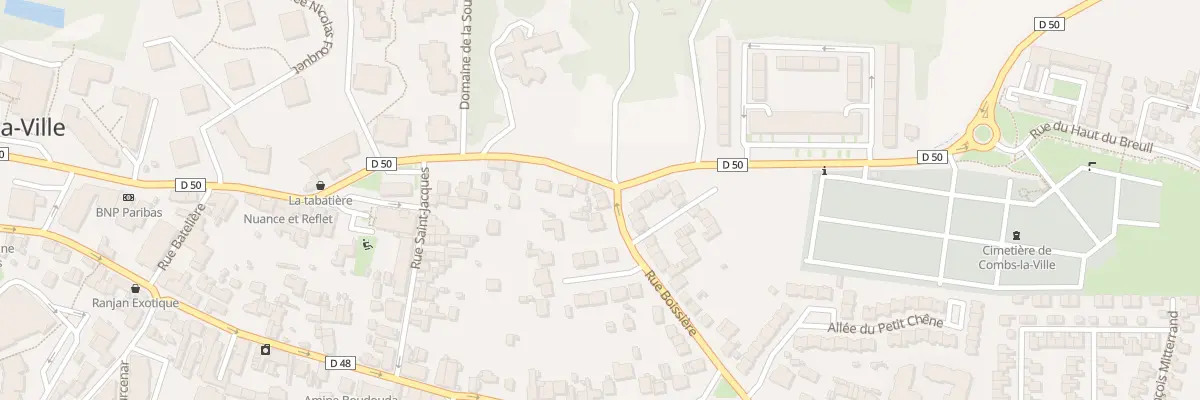 Plan du 4 Rue Boissieres à Combs-la-Ville