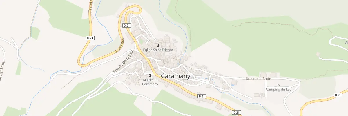 Plan de Imp du Rebelli à Caramany