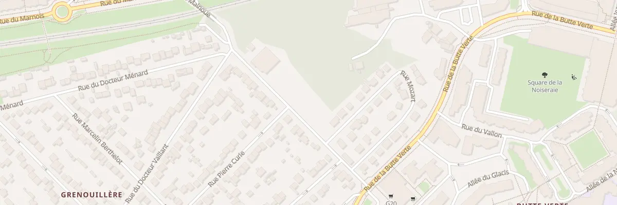 Plan du 125 Rue de Malnoue à Noisy-le-Grand