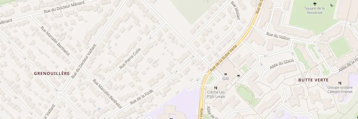 Plan du 83 Rue de la Forêt à Noisy-le-Grand