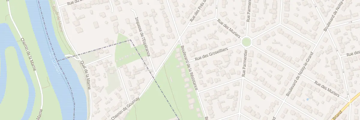 Plan du 82 Bd de la Résistance à Gournay-sur-Marne