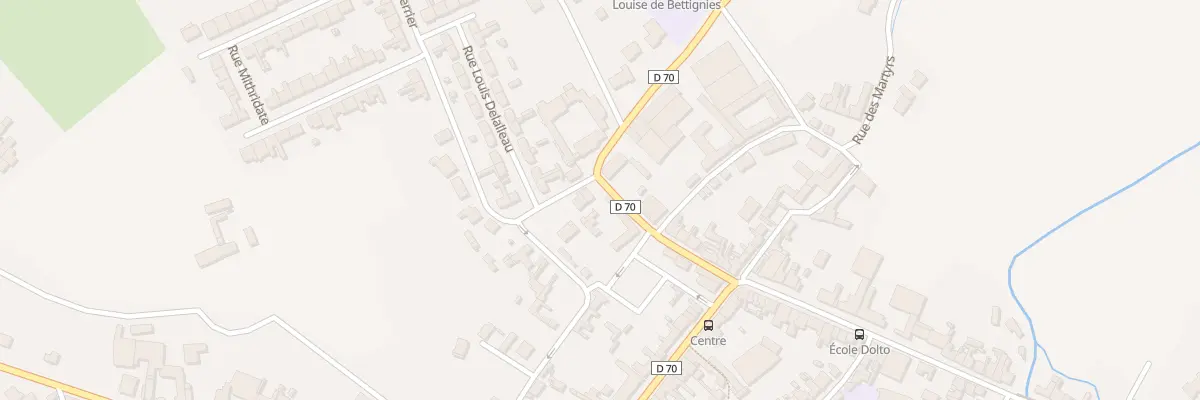 Plan du 13 Rue d’En Bas à Chocques