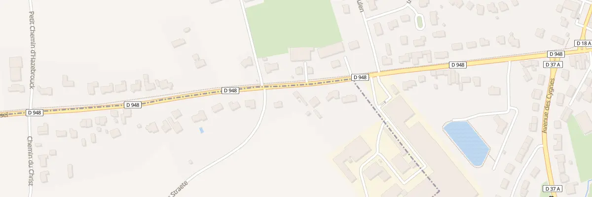 Plan du 95 Rte de Cassel a Steenvoorde à Terdeghem