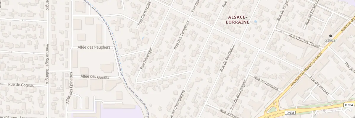 Plan du 9 Rue des Templiers à Chelles