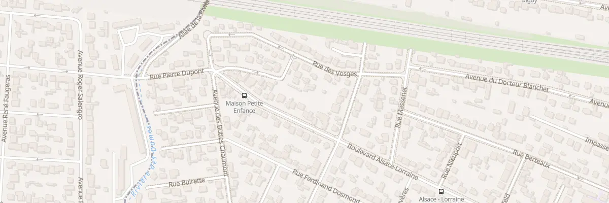 Plan du 56 Bd Alsace Lorraine à Chelles
