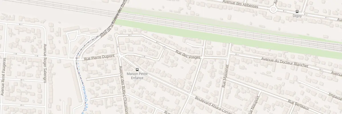 Plan du 11B Rue des Vosges à Chelles
