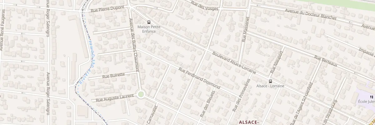 Plan du 16 Rue Ferdinand Dosmond à Chelles