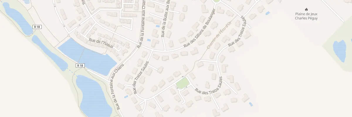 Plan du 29 Rue des Sillons de Boulanger à Saint-Witz