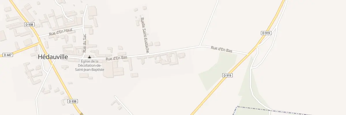 Plan du 14 Rue d’En Bas à Hédauville