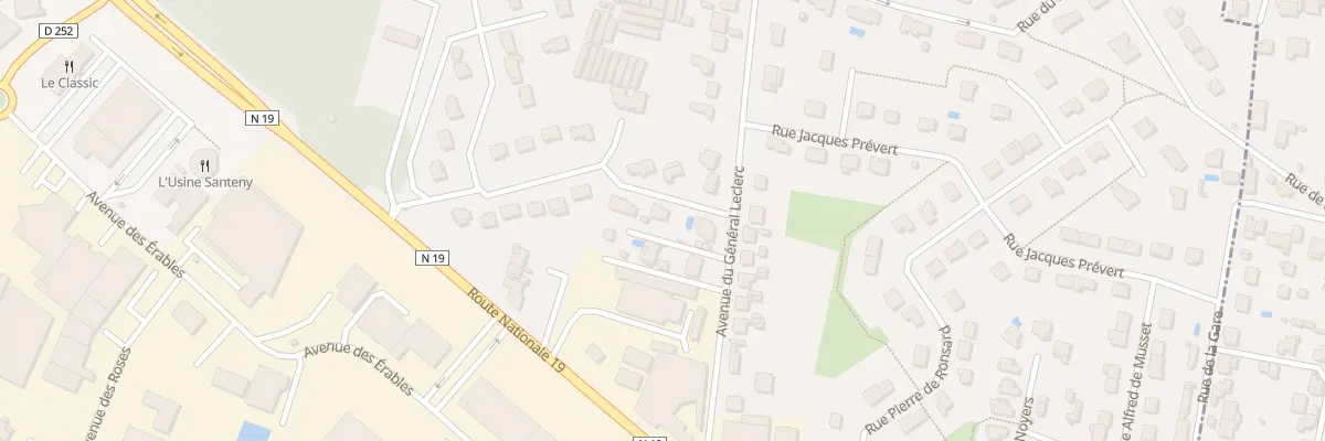 Plan du 36 Rue du Point du Jour à Santeny