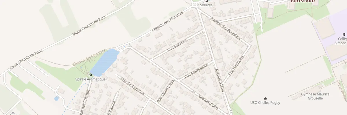 Plan du 8 Rue Suzanne à Chelles