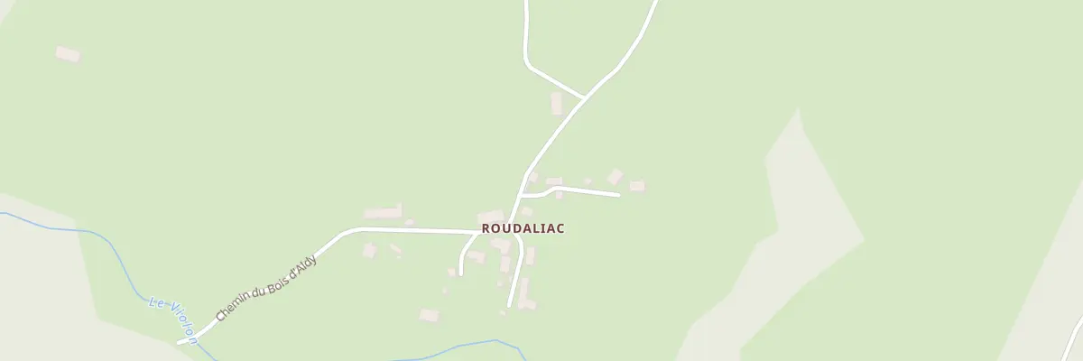 Plan du 5289 Roudaliac à Menet