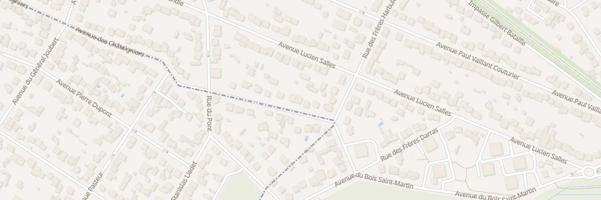 Plan du 36 Rue des Frères Harbulot à Noisy-le-Grand