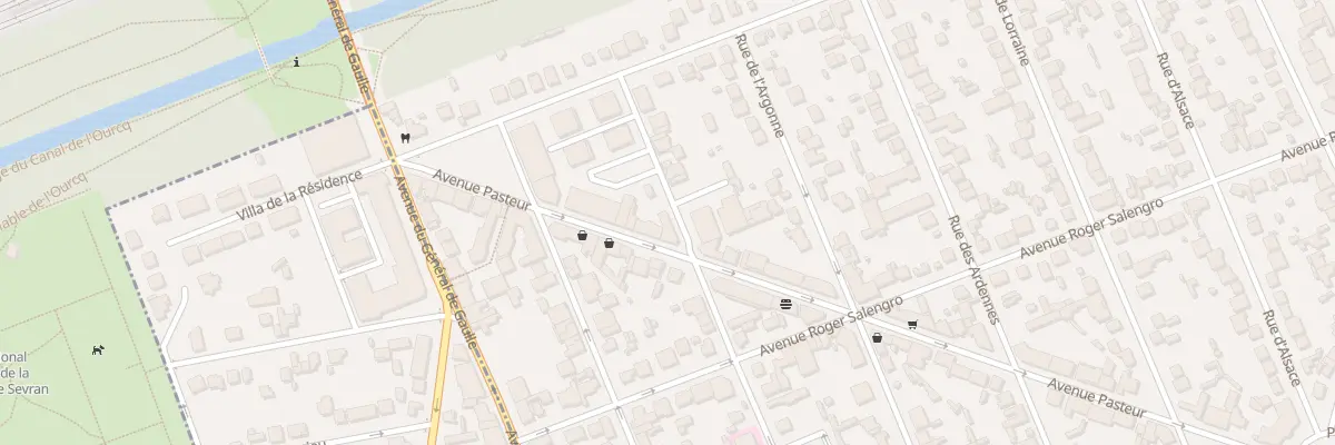 Plan du 14 Rue de Flandre à Tremblay-en-France