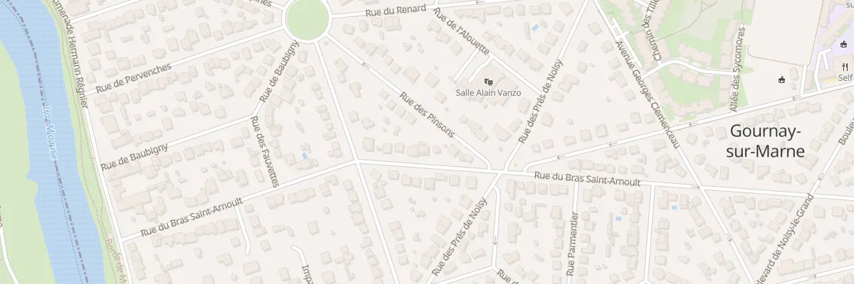 Plan du 70 Rue du Bras St Arnoult à Gournay-sur-Marne