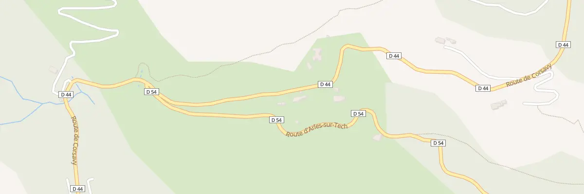 Plan du 4531 Rte de Corsavy à Montferrer