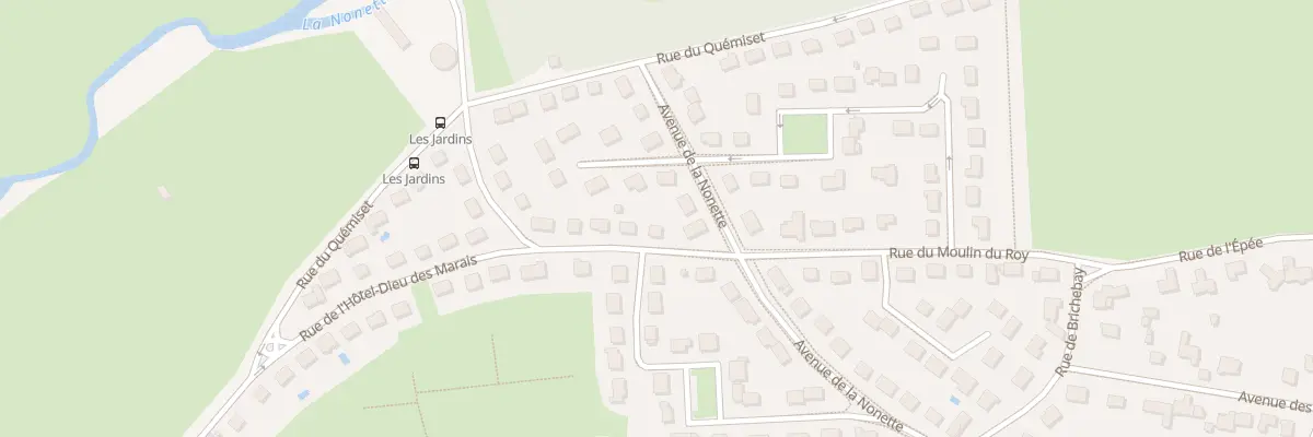 Plan du 22 Rue du Moulin du Roy à Senlis