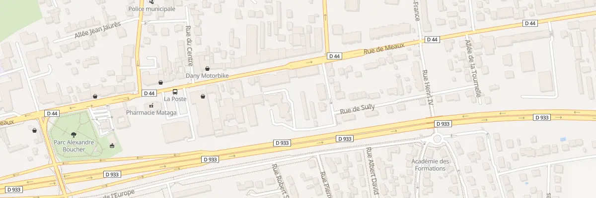 Plan du 110 Rue de Meaux à Vaujours