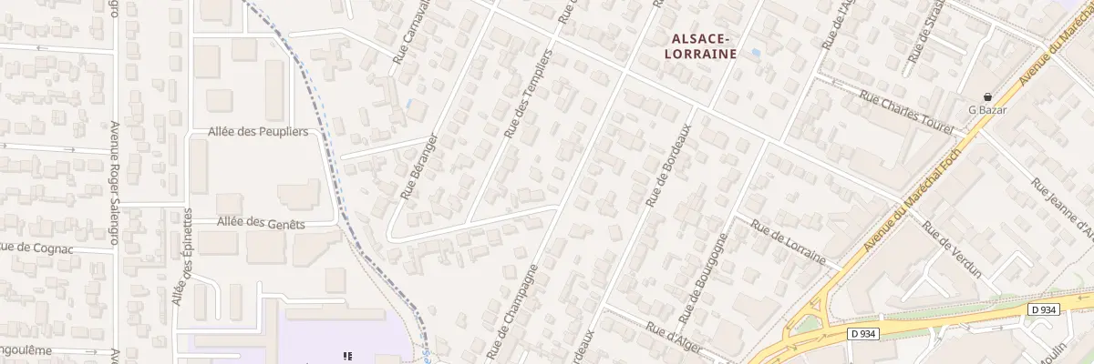 Plan du 14 Rue de Champagne à Chelles