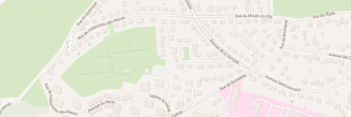 Plan du 11 Rue de la Garenne Saint-lazare à Senlis