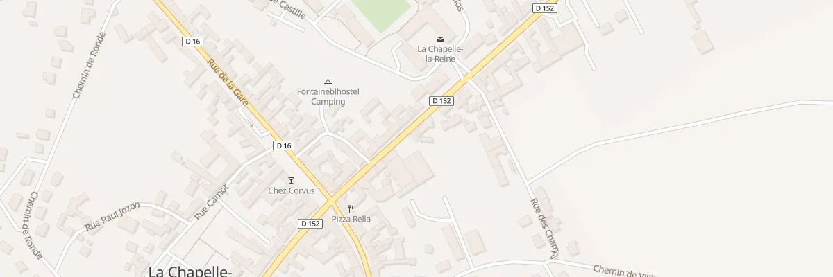 Plan du 12 Av de Fontainebleau à La Chapelle-la-Reine