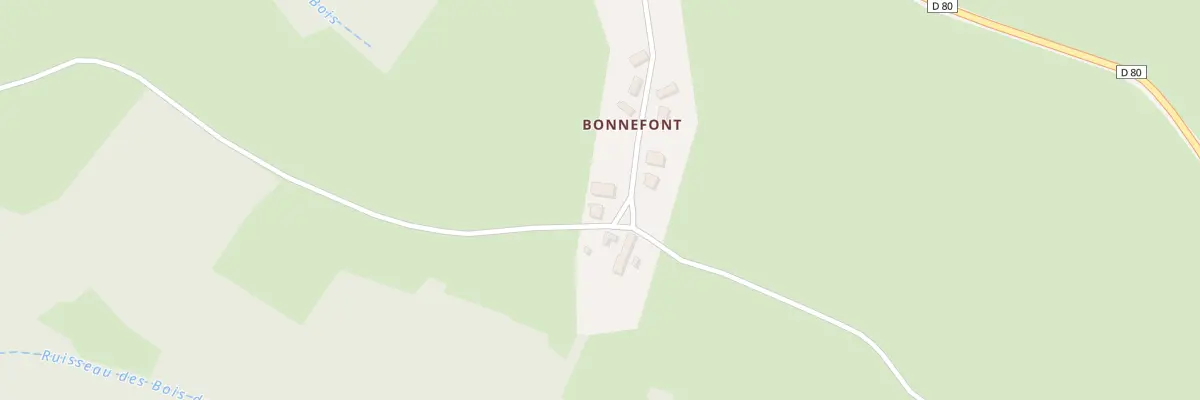Plan du 5166 Bonnefont à Saint-Maurice-près-Pionsat