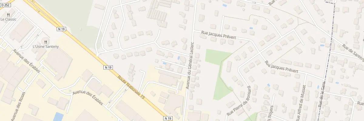 Plan du 38 Rue du Point du Jour à Santeny