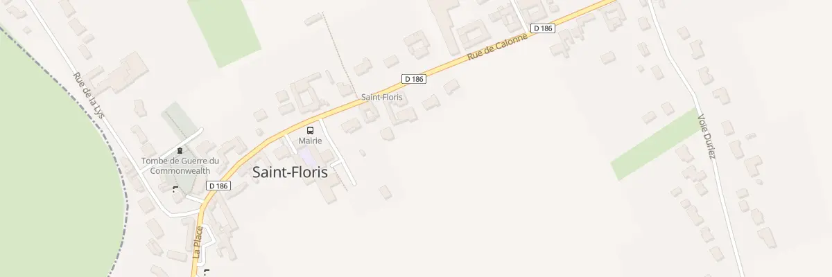 Plan du 240 Rue de Calonne à Saint-Floris