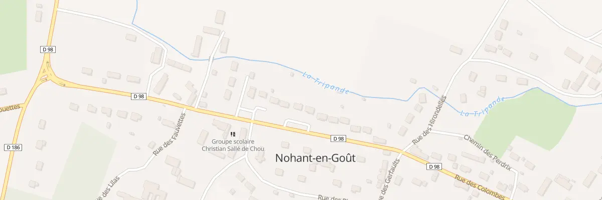 Plan du 19 Rue des Colombes à Nohant-en-Goût