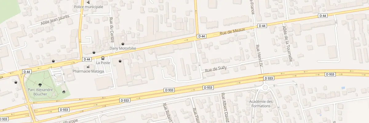Plan du 112 Rue de Meaux à Vaujours