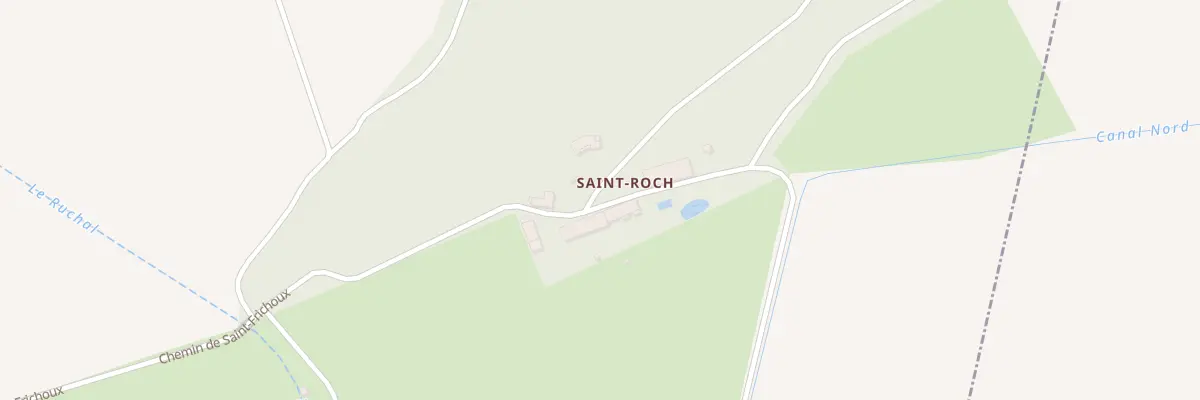 Plan du 87A Saint-roch à Saint-Frichoux