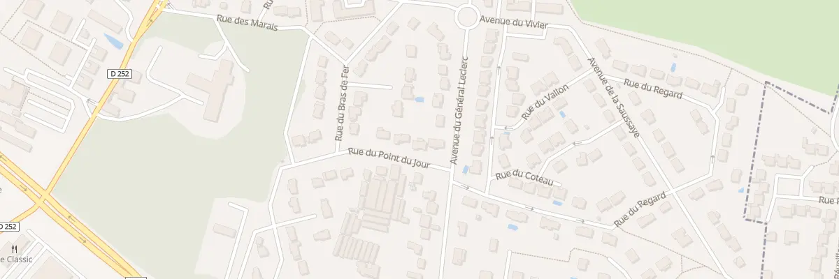 Plan du 4 Rue du Point du Jour à Santeny