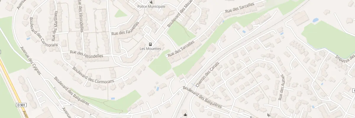 Plan du 1 Rue des Sarcelles à Onet-le-Château